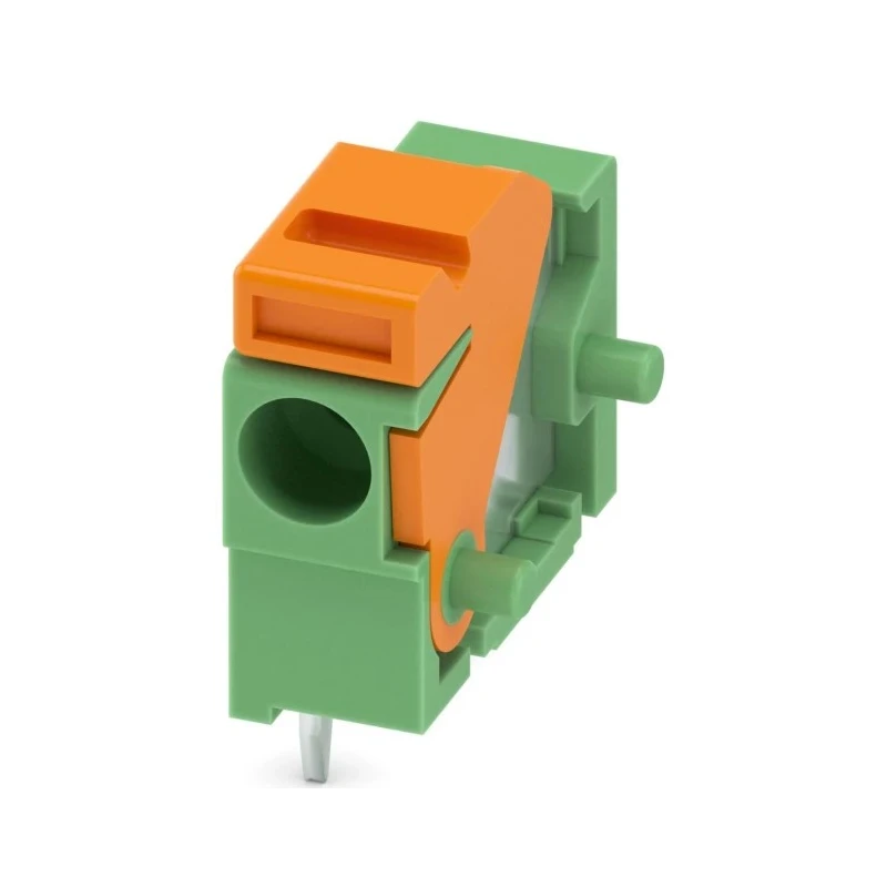 Phoenix Contact FFKDS/H1-5.08 Series Horizontal Through Hole PCB Terminal Block, 1 Contact, 5.08 mm Pitch, 400 V, 15 1790335
