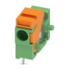 Phoenix Contact FFKDS/H1-5.08 Series Horizontal Through Hole PCB Terminal Block, 1 Contact, 5.08 mm Pitch, 400 V, 15 1790335