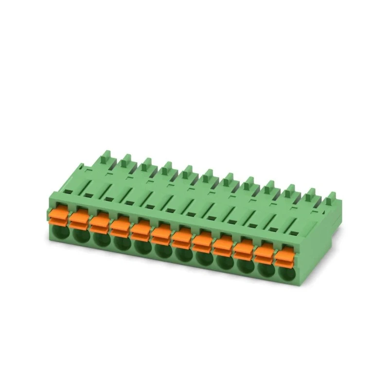 Phoenix Contact FMC 1.5/12-ST-3.5 Series Pluggable Terminal Block, 12-Contact, 3.5 mm Pitch, 1 Row, 320 V, 8 A 1952364