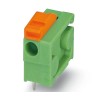 Phoenix Contact FFKDSA1/H-6.35 Series PCB Terminal Block, 1-Contact, 3.81 mm Pitch, Through Hole, 1 Row FFKDSA1
