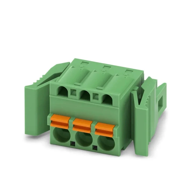 Phoenix Contact FKC 2.5/3-ST-5.08-RF Series Pluggable Terminal Block, 3-Contact, 5.08 mm Pitch, 1 Row, 12A, 630V 1925702