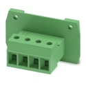 Phoenix Contact DFK-PC 4/4-GF-7.62 Series Pluggable Terminal Block, 4-Contact, 7.62 mm Pitch, Straight Orientation 1840573