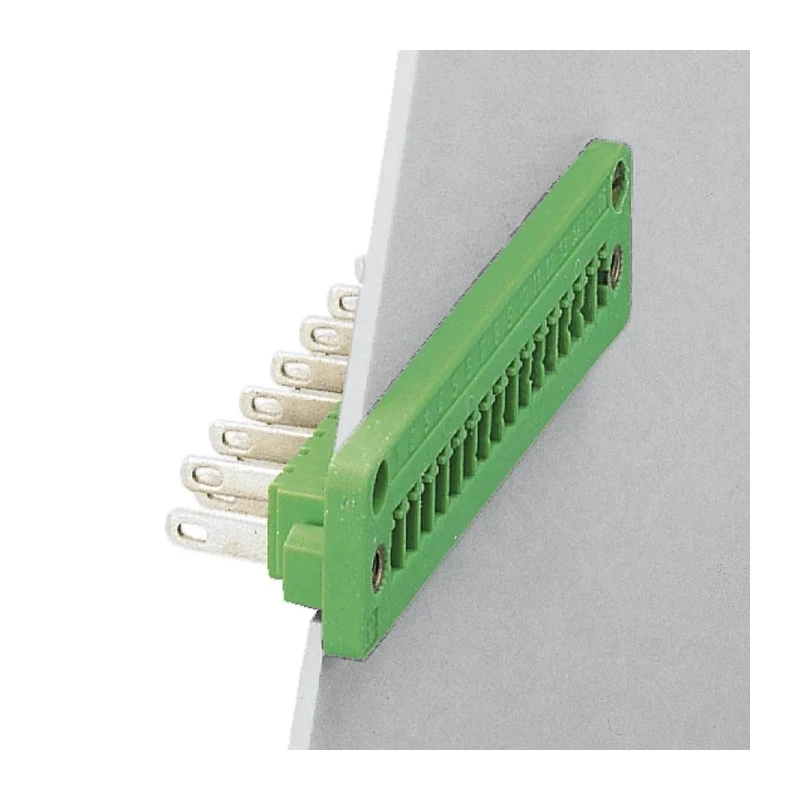 Phoenix Contact Pluggable Terminal Block 6-Contact 3.81 mm Pitch 1 Row 320V 8A DFK-MC 1.5/6-GF-3.81 1829387