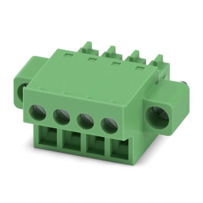 Phoenix Contact Pluggable Terminal Block 4-Contact 3.81 mm Pitch, 320V, 8A, Polyamide Housing, Screw Connection 1850877