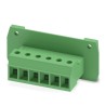 Phoenix Contact Pluggable Terminal Block 6-Contact 7.62 mm Pitch 1 Row 20A 1kV Polyamide Housing 1840599