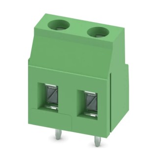 Phoenix Contact GMKDS 3/2 Series Straight Wave Soldering Mount PCB Terminal Block, 2 Contacts, 7.5 mm Pitch, 630V 1731022