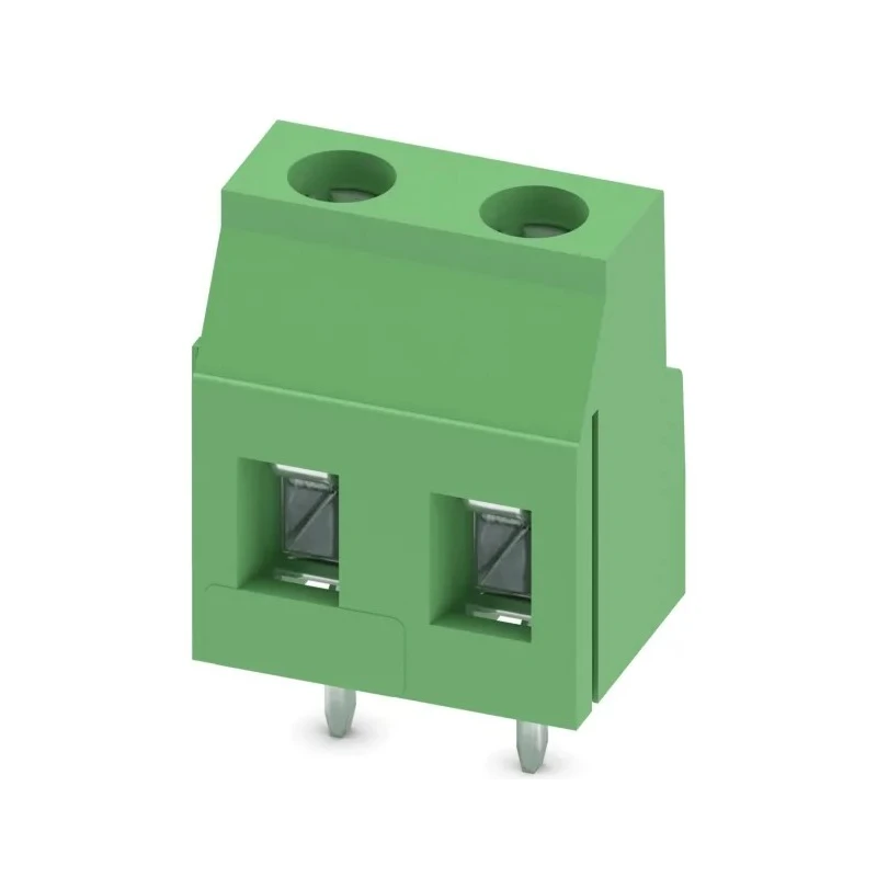 Phoenix Contact GMKDS 3/2 Series Straight Wave Soldering Mount PCB Terminal Block, 2 Contacts, 7.5 mm Pitch, 630V 1731022