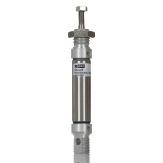 RS PRO 25 mm Roundline Cylinder Double Acting Pneumatic Piston Rod 134mm Length 25mm Stroke 304 Stainless Steel 176-1619