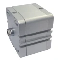 RS PRO Pneumatic Compact Cylinder Double Acting 100mm Bore 200mm Stroke Stainless Steel Body 176-1706