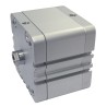 RS PRO Pneumatic Compact Cylinder Double Acting 100 mm Bore 100 mm Stroke Stainless Steel ISO 21287 176-1708