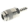 RS PRO Nickel Plated Brass Quick Air Coupling Hose Barb Male 8mm 12 bar 176-1905