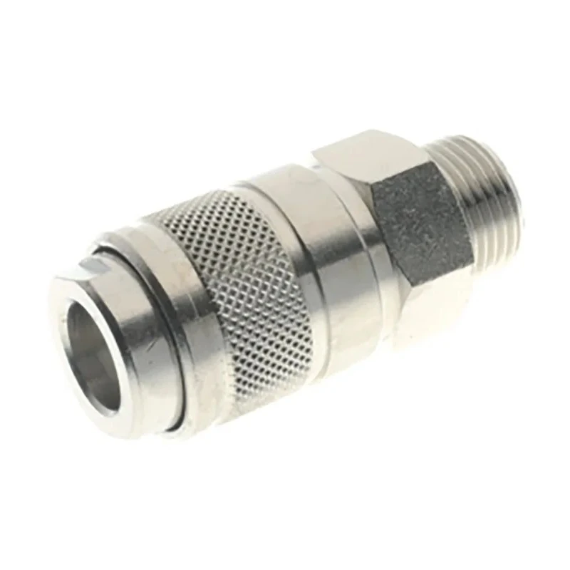 RS PRO Nickel Plated Brass Quick Air Coupling 1/4 in BSP Female Thread 12 Bar 80°C 176-1908