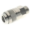 RS PRO Nickel Plated Brass Quick Air Coupling 1/4 in BSP Female Thread 12 Bar 80°C 176-1908