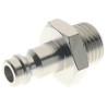 RS PRO Nickel Plated Brass Coupler Nipple 1/8 in Male Thread 0.13in Hose Barb 12 Bar Pressure 80°C Maximum 176-1944