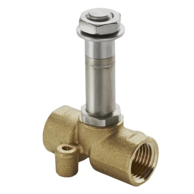 RS PRO Solenoid Valve 2 Port Normally Closed Threaded Brass Body 1/4 in 176-2051