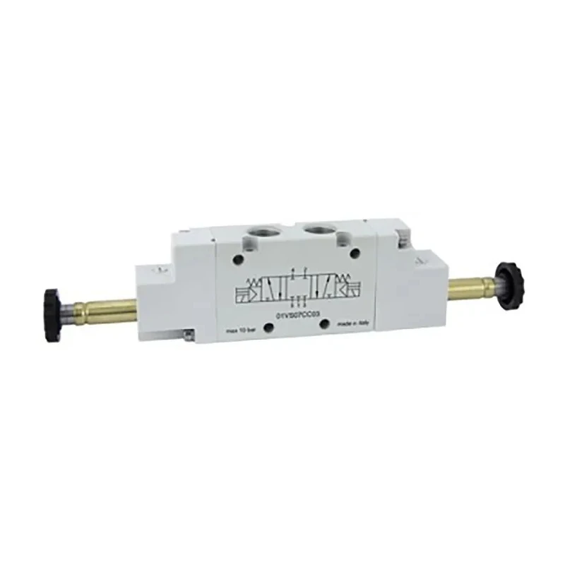 RS PRO Pneumatic Solenoid Valve 5/3 CC, G 1/8 Port, 12 V DC, 24 V AC/DC, 110 V AC, 220 V AC, Aluminium Body 176-2102