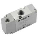RS PRO Pneumatic Solenoid Valve 3/2 NC G 1/4 Aluminium Body Pneumatic Actuation 10 bar Maximum Pressure 1200 NL/min 176-2104