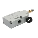 RS PRO Pneumatic Solenoid Valve 3/2 NC Solenoid G 1/4 in Aluminium Body, 12/24/110/220 V AC/DC, 2W Power 1200 176-2113