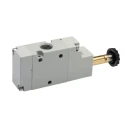 RS PRO Pneumatic Solenoid Valve 3/2 NC Solenoid G 1/4 in Aluminium Body, 12/24/110/220 V AC/DC, 2W Power 1200 176-2113