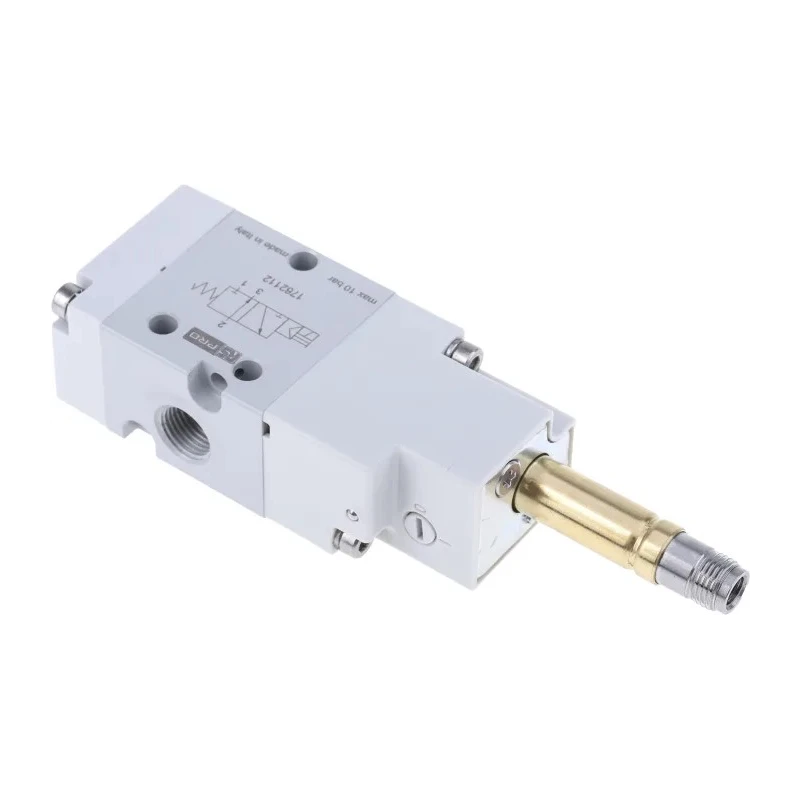 RS PRO Pneumatic Solenoid Valve 3/2 NC, G 1/8 Port, Aluminium Body, 12V DC/24V AC/DC/110V AC/220V AC, 2W Power, 10 176-2112