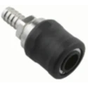 RS PRO Nickel Plated Brass Quick Air Coupling Hose Barb Male 8mm 176-2238
