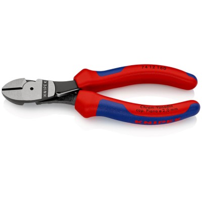Knipex Side Cutter Diagonal Cutter With Bevel High Transmission Ratio 160mm 74 12 160