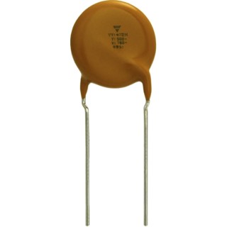 Vishay 2.2 nF 760V AC ±20% Through Hole Multilayer Ceramic Capacitor VY1222M47Y5UQ63V0