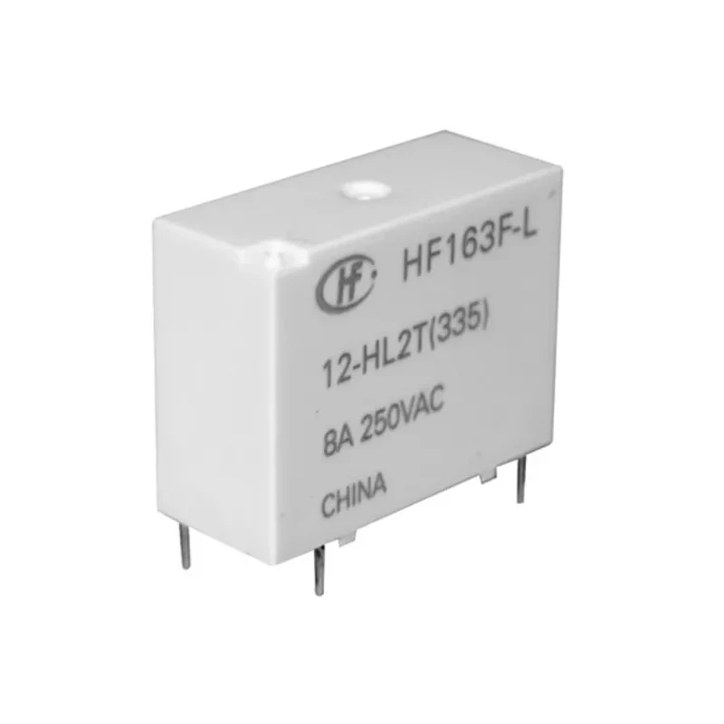 Hongfa Europe GMBH PCB Power Relay 24V DC Coil 10A Switching Current SPST HF163F-L/24-HL2T