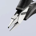 Knipex Small Bevel ESD Safe Side Cutter, Diagonal Cutter 0.8mm Cutting Capacity, 115mm Length 77 72 115 ESDRS