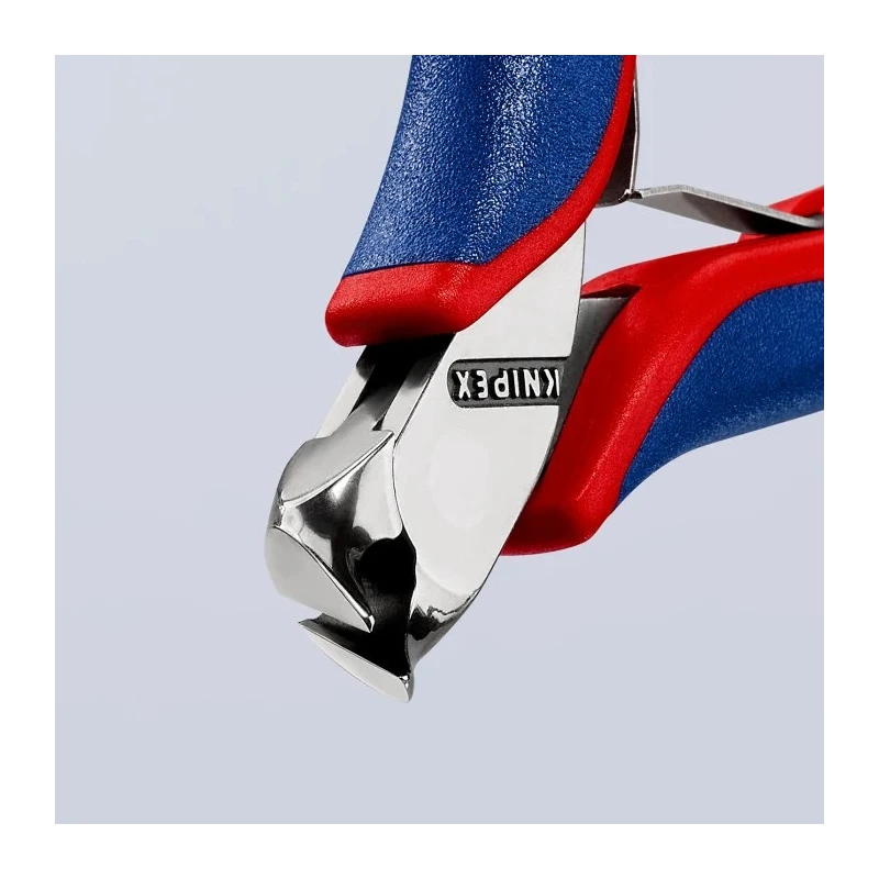Knipex Cutter End Cutting Nipper Flush Type 115mm Bi-Metal Handle Plastic Grip DIN ISO 9654 64 52 115 RS