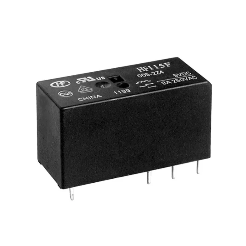 Hongfa Europe GMBH PCB Power Relay, 24V dc Coil, 8A Switching Current, DPDT HF115F/024-2ZS4BF(610)