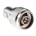 Radiall N Series Coaxial Connector Cable Male N Connector, 50 Ω, Straight Body Clamp R161010000