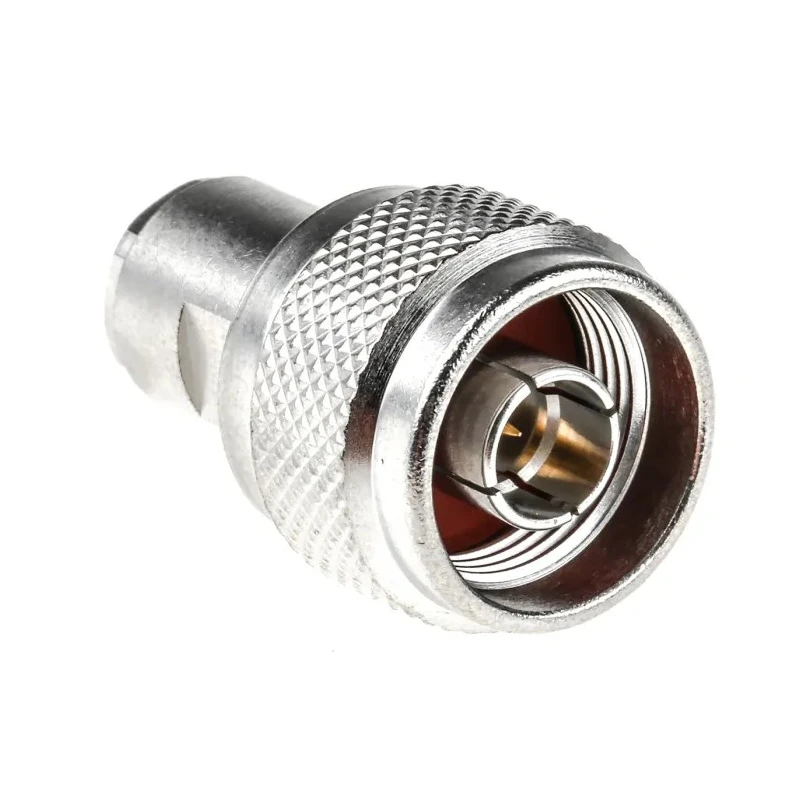 Radiall N Series Coaxial Connector Cable Male N Connector, 50 Ω, Straight Body Clamp R161010000