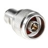 Radiall N Series Coaxial Connector Cable Male N Connector, 50 Ω, Straight Body Clamp R161010000