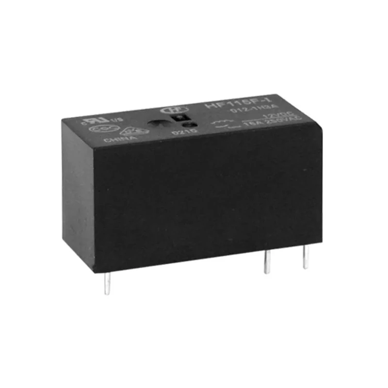 Hongfa Europe GMBH PCB Power Relay 12V DC Coil 16A Switching Current SPST HF115F-I/012-1H3AF(610)