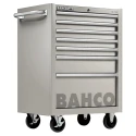 Bahco 7 Drawer Wheeled Roller Cabinet Stainless Steel 762x500x956mm 600kg Load Capacity 1470K7SS