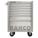 Bahco 7 Drawer Wheeled Roller Cabinet Stainless Steel 762x500x956mm 600kg Load Capacity 1470K7SS