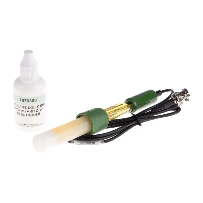 Hanna Instruments PEI pH Conductivity Sensor 0 to 13 pH BNC Interface HI1230B