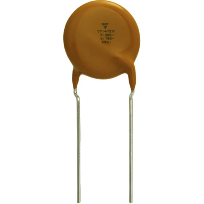 Vishay 1 nF Multilayer Ceramic Capacitor 760V AC Through Hole Y5U Dielectric ±20 % Tolerance VY1102M35Y5UQ63V0