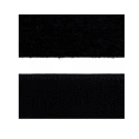 3M Black Hook & Loop Tape, Nylon Material, 25mm Width x 5m Length, 5.8mm Thickness, Max Operating Temp 200°F SJ352D