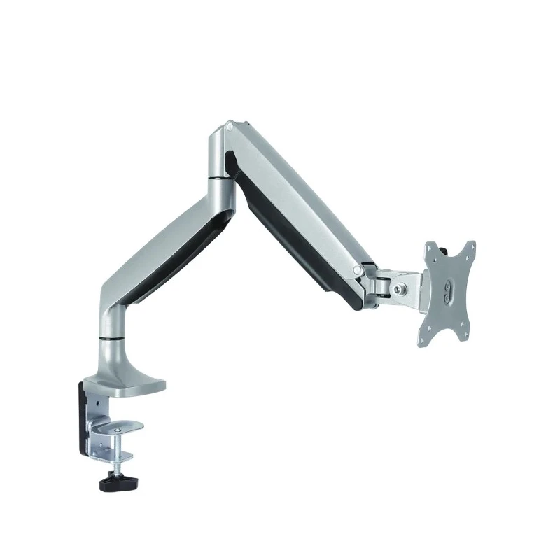 RS PRO Silver Monitor Arm, Clamp Mount, VESA 75x75 mm or 100x100 mm, Model 176-3376
