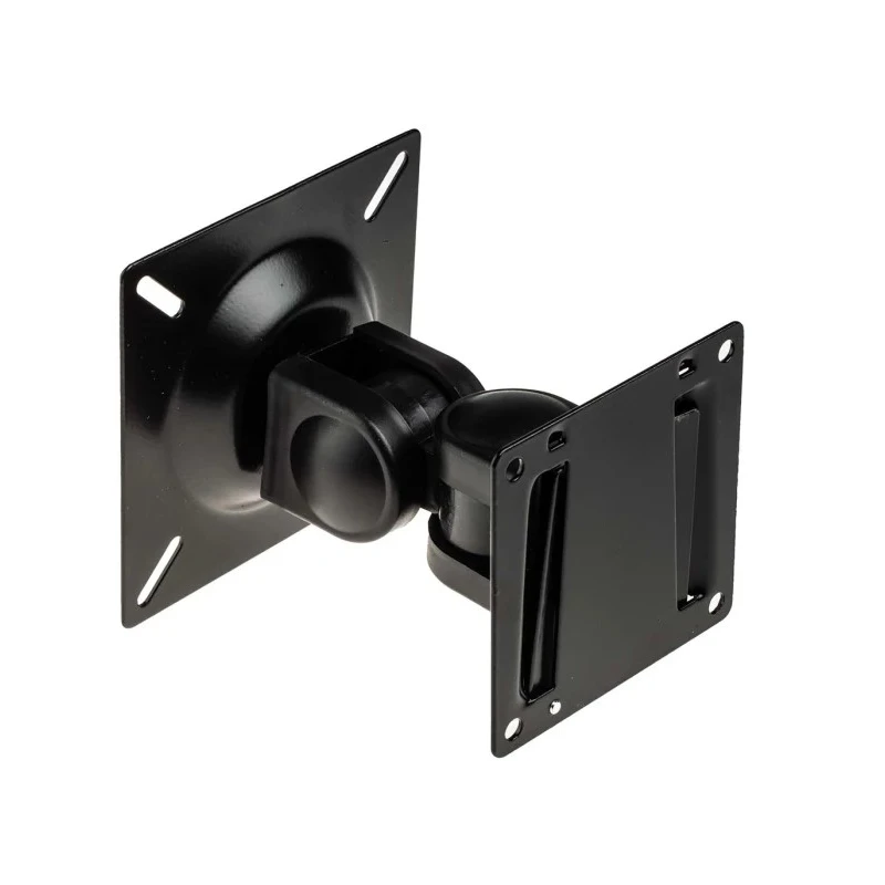 RS PRO Black Wall Mount Monitor Arm, Tilt 180°, Swivel 270°, Support 14"-24" Screens, VESA 75x75mm/100x100mm 176-3381
