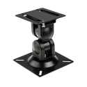 RS PRO Black Wall Mount Monitor Arm, Tilt 180°, Swivel 270°, Support 14"-24" Screens, VESA 75x75mm/100x100mm 176-3381