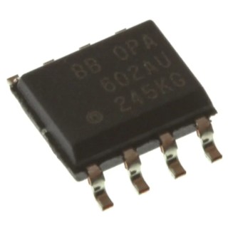 Texas Instruments Operational Amplifier 6.5 MHz 8-Pin SOIC 18V OPA602AU