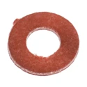 RS PRO Vulcanised Fibre Washers M2.5, Red, 6mm External Diameter, 0.5mm Thick, RoHS Compliant 289-073