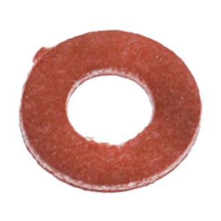 RS PRO Vulcanised Fibre Washers M2.5, Red, 6mm External Diameter, 0.5mm Thick, RoHS Compliant 289-073