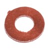RS PRO Vulcanised Fibre Washers M2.5, Red, 6mm External Diameter, 0.5mm Thick, RoHS Compliant 289-073