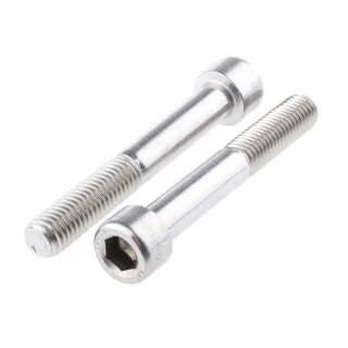 RS PRO Plain Stainless Steel Hex Socket Cap Screw M10 x 70 mm DIN 912 288-935