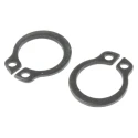 RS PRO Steel External Circlip 9.6 mm Groove Diameter, 10 mm Shaft Diameter, Ring Thickness 1 mm, Ring Outside 289-231