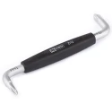 RS PRO Right Angle Offset Screwdriver, PH1 x PH2 Tip, 100 mm Blade, VDE/1000V Approved, Ergonomic Grip, Turkey 176-3423